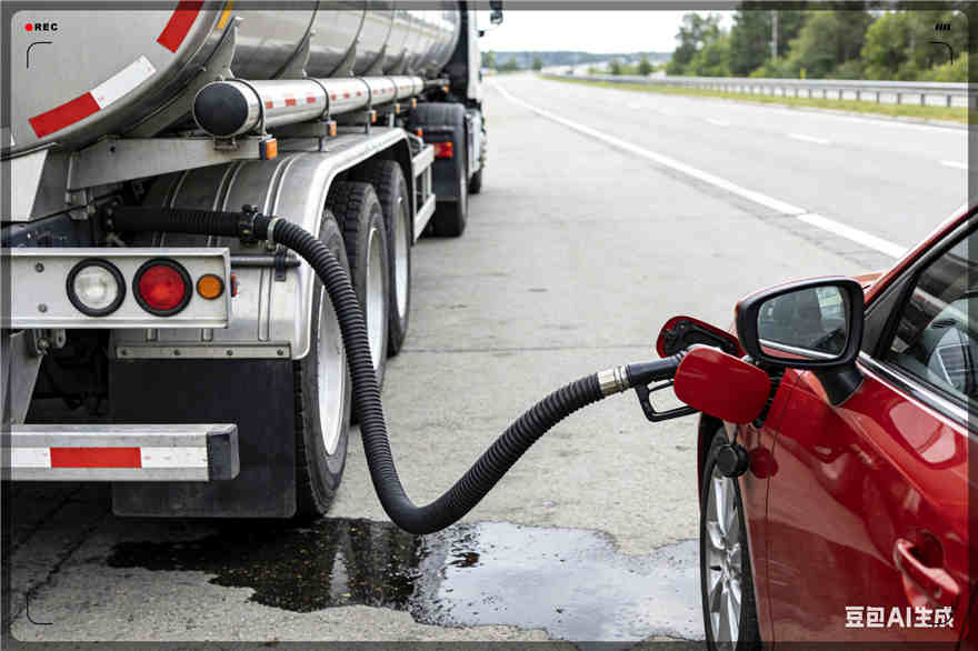 巴林右旗汽车救援送水案例